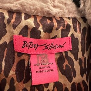 Betsey Johnson Fur Vest